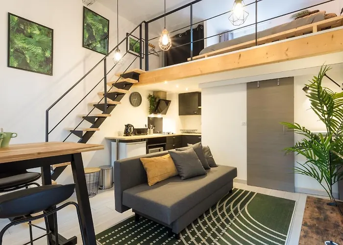 L\'Urbain Vitry - Studio Avec Mezzanine En Hyper Centre
